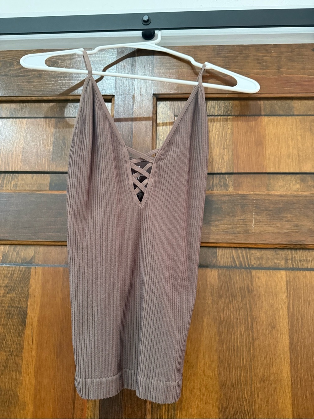 Intimately by Free People Ribbed V-Neck Tank Top Size XS/S